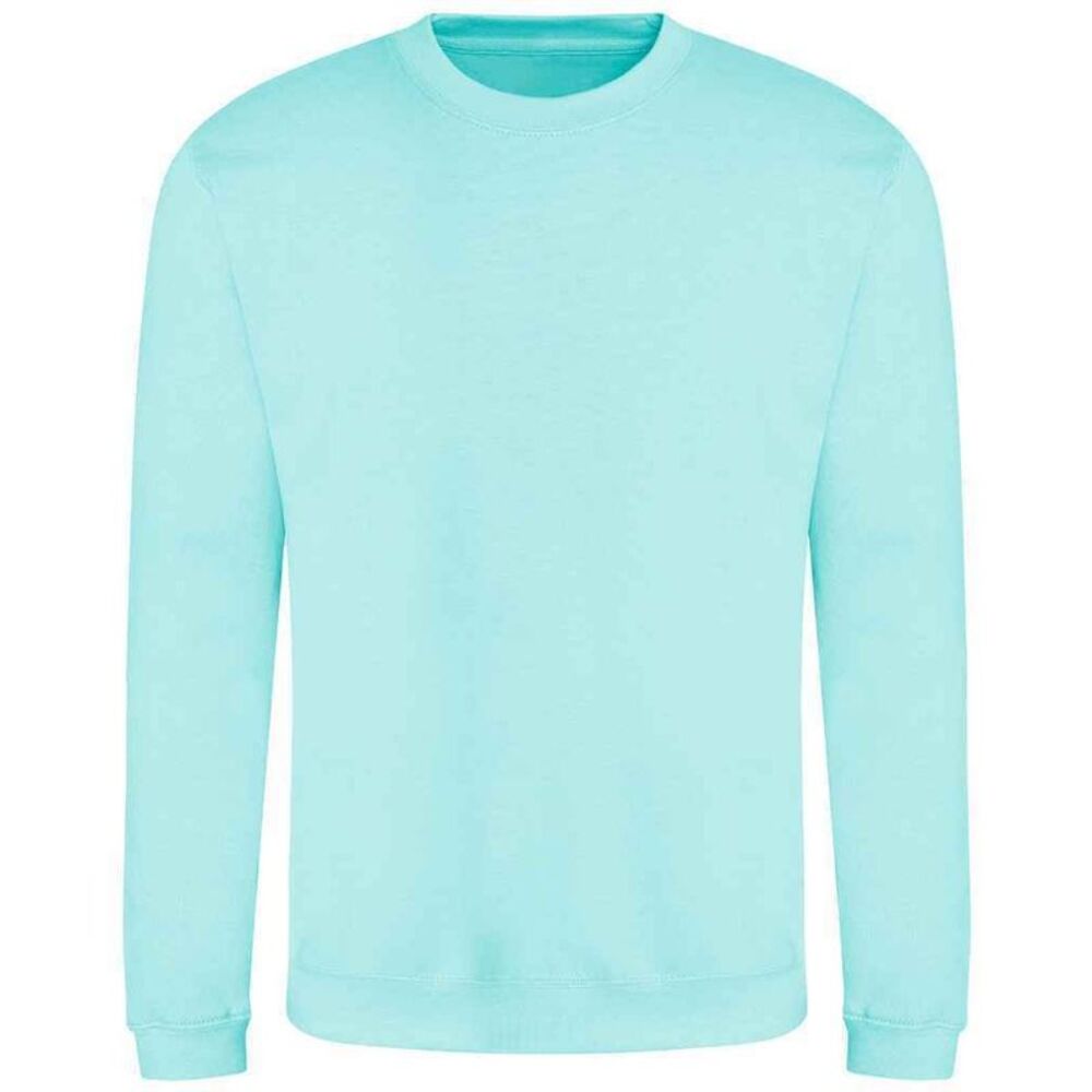 AWDis Just Hoods AWDis Unisex Crew Neck Plain Sweatshirt (280 GSM) / Peppermint